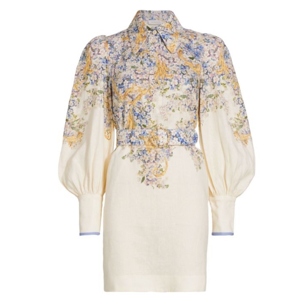 ZIMMERMANN
Wonderland Tama Belted Floral Mini Dress